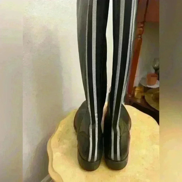 Steve Madden Women's Jasper Leather Riding Boots - 7.5M - Picture 2 of 9